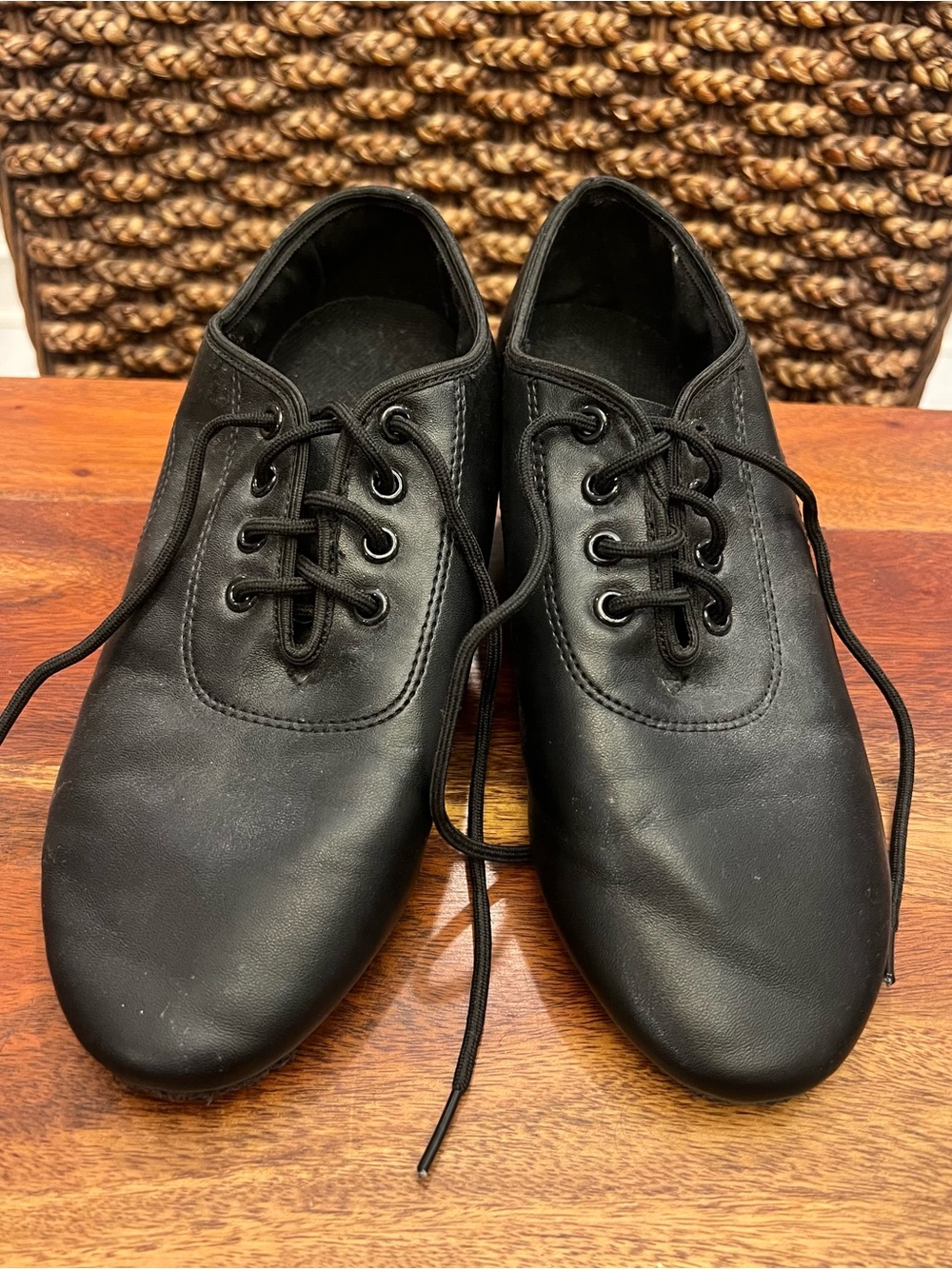 Black boys  Lace-Up Ballroom Shoes